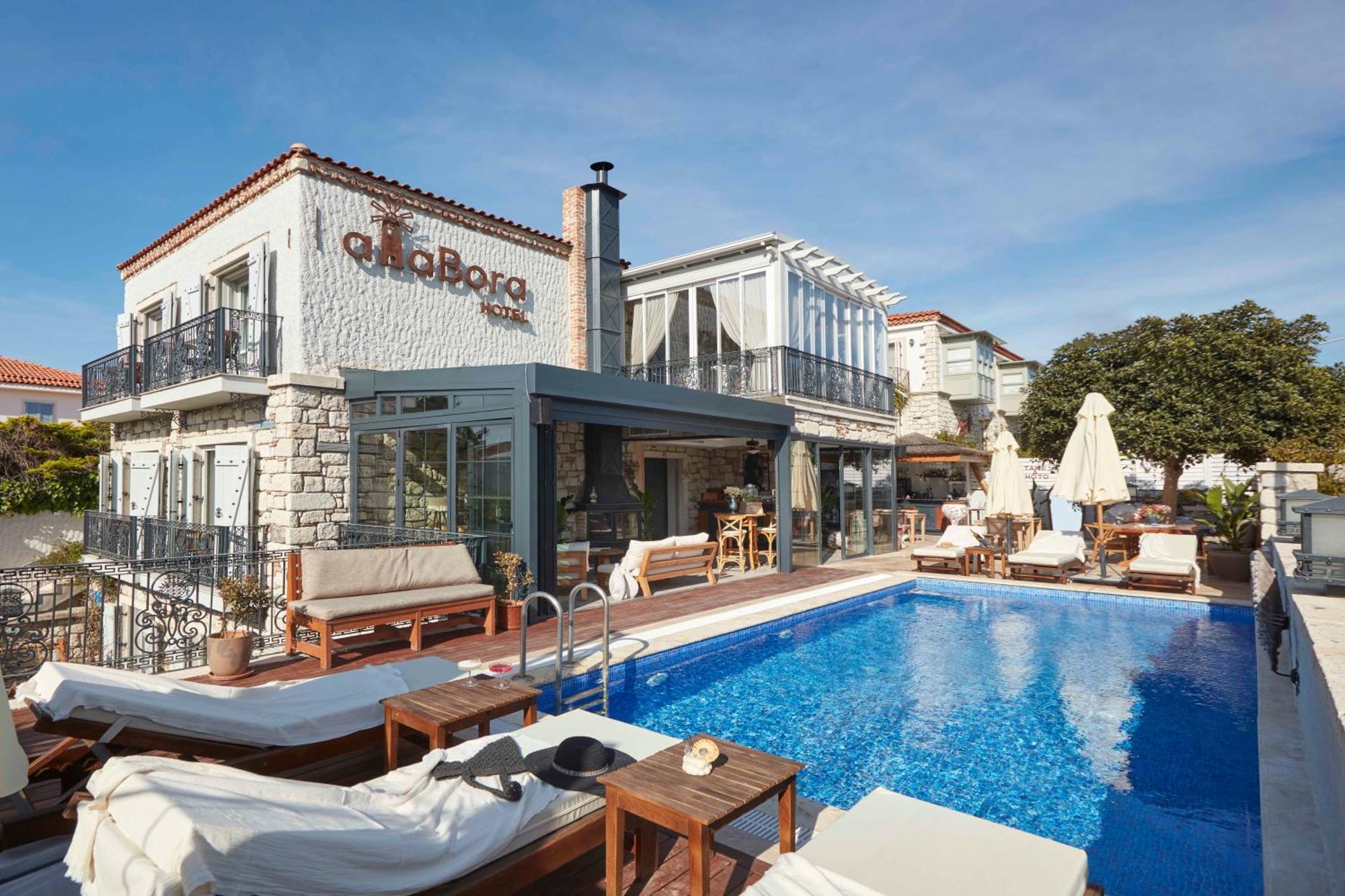 Alabora Hotel Алачати Экстерьер фото